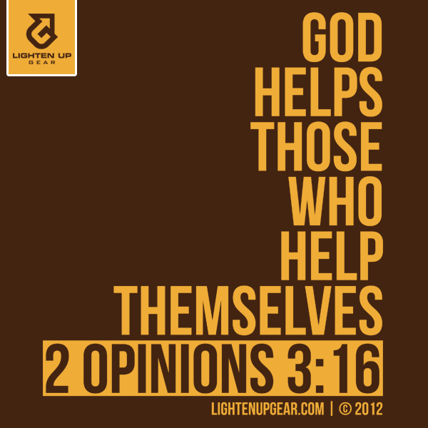 essay writing on god helps those who help themselves