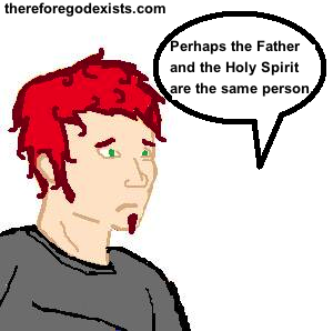 are the father and the holy spirit the same person? 1
